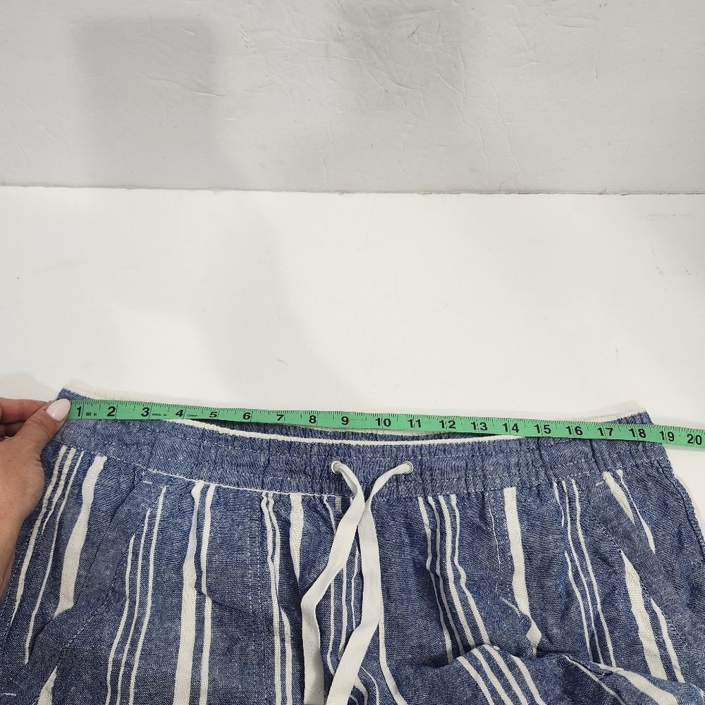 5x$25 Nautica linen blend stripe  5 " shorts size XL - Picture 11 of 11